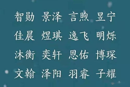 宝宝起名 生个男孩,起这些名字,会给爸爸带来好运,事业有成 