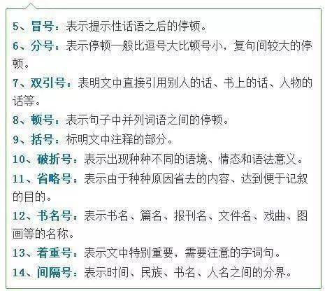 小学语文基础知识 关联词语 修辞 标点符号 ,为期末考试加油