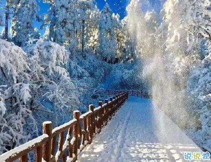 下雪天微信个性短句 下雪说说心情短语精选