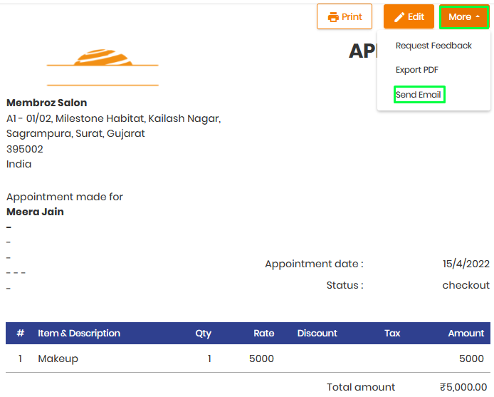 Appointments Booking Tool