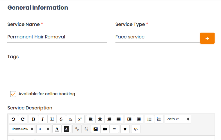 service management system